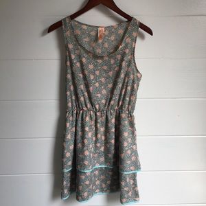 Floral mini dress